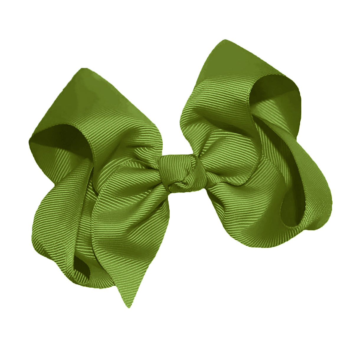 WD2U Girls 4" Solid Grosgrain Ribbon Boutique Hair Bow Alligator Clip