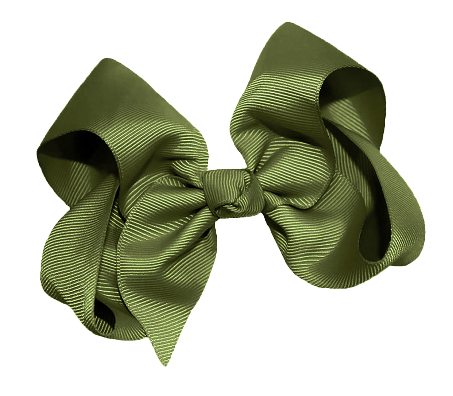 WD2U Girls 4" Solid Grosgrain Ribbon Boutique Hair Bow Alligator Clip