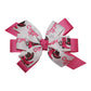 WD2U Baby Girls 5" Pink Cowgirl Up Rodeo Boots Grosgrain Hair Bow Stretch Headband