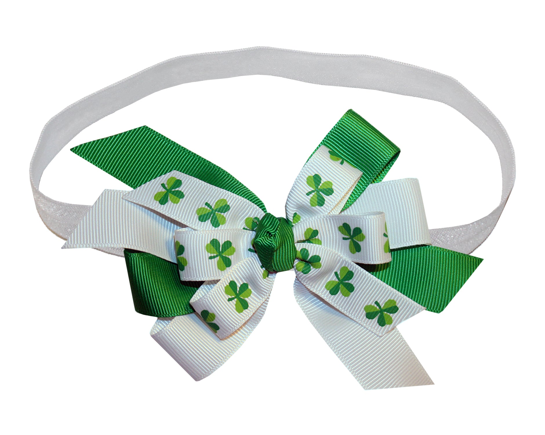 3 Pcs St Patrick's Day Shamrock Headbands-joyin