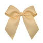 WD2U Girls Large 6" Grosgrain Knotted Hair Bow with Tails French Clip Barrette