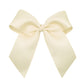 WD2U Girls Large 6" Grosgrain Knotted Hair Bow with Tails Alligator Clip