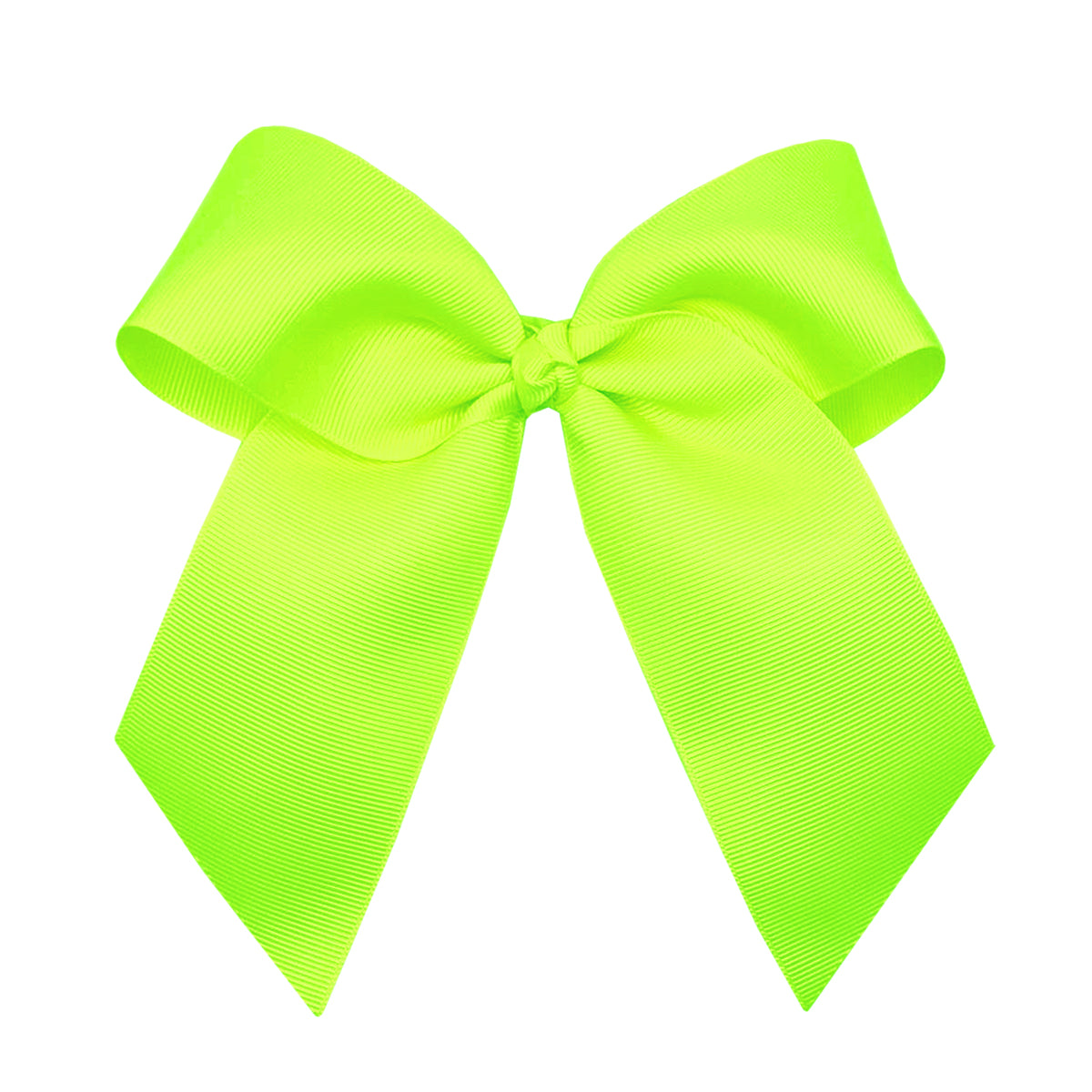 WD2U Girls Large 6" Grosgrain Knotted Hair Bow with Tails Alligator Clip