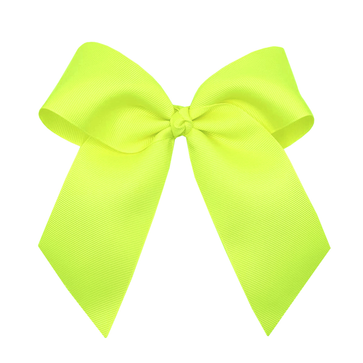 WD2U Girls Large 6" Grosgrain Knotted Hair Bow with Tails Alligator Clip