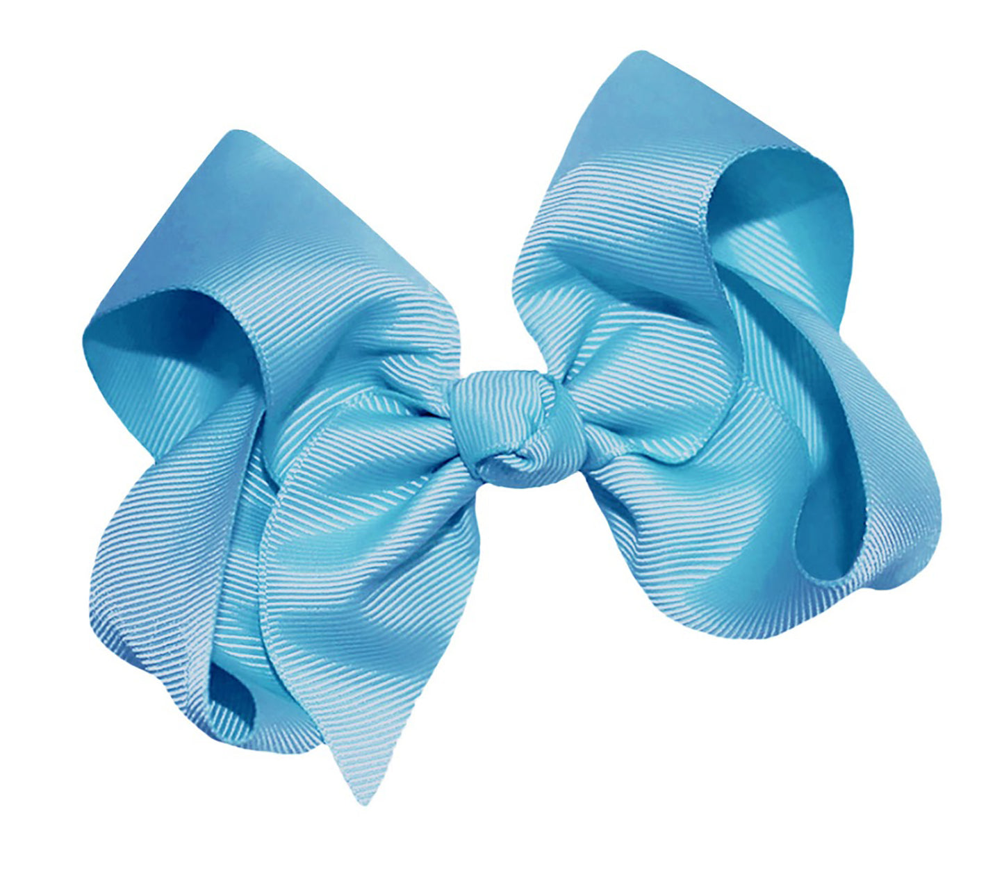 WD2U Girls 4" Solid Grosgrain Ribbon Boutique Hair Bow Alligator Clip