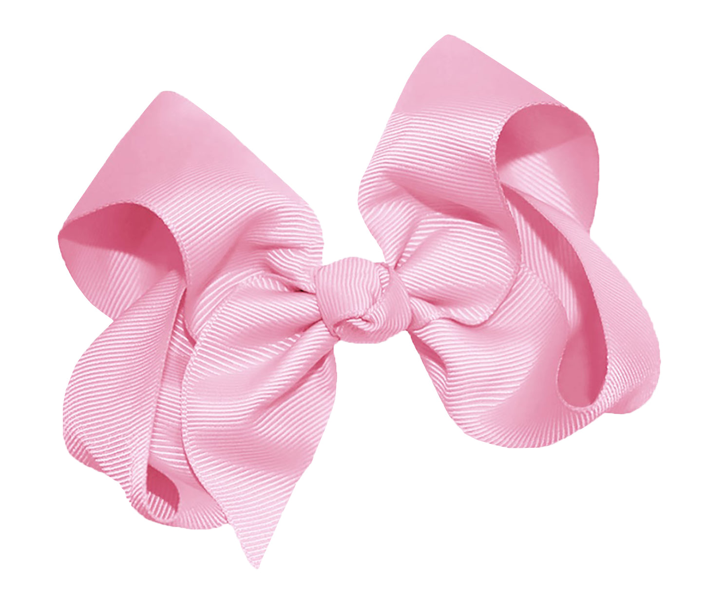 WD2U Girls 4" Solid Grosgrain Ribbon Boutique Hair Bow Alligator Clip