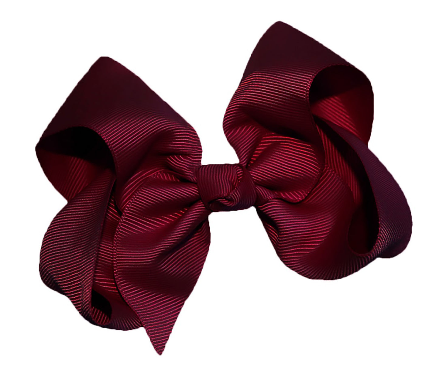 WD2U Girls 4" Solid Grosgrain Ribbon Boutique Hair Bow Alligator Clip