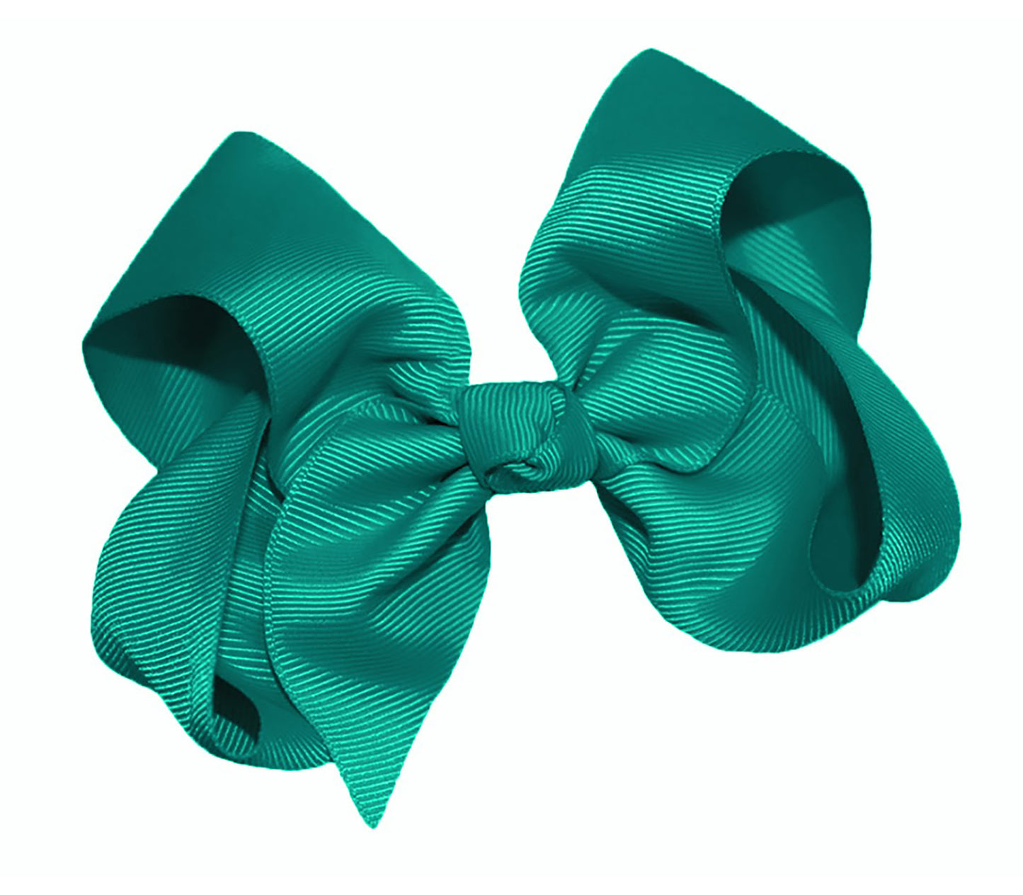 WD2U Girls 4" Solid Grosgrain Ribbon Boutique Hair Bow Alligator Clip