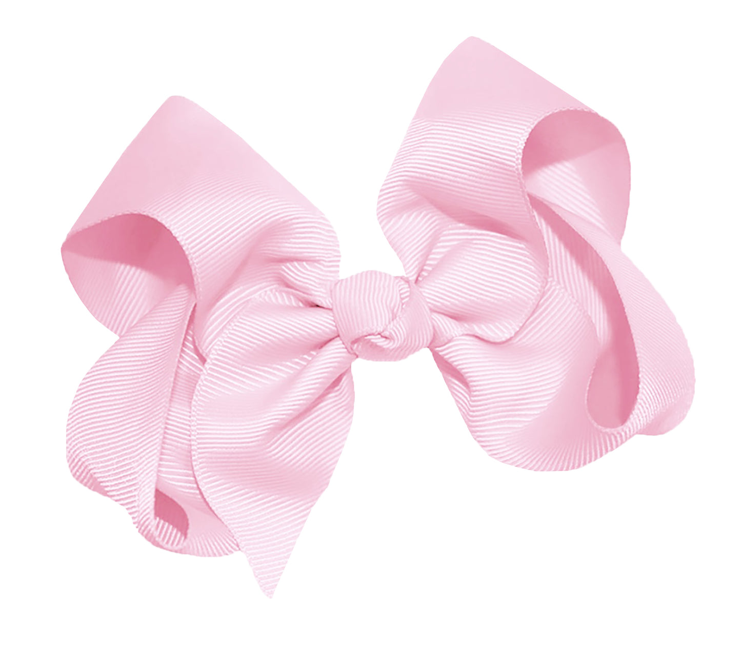 WD2U Girls 4" Solid Grosgrain Ribbon Boutique Hair Bow Alligator Clip