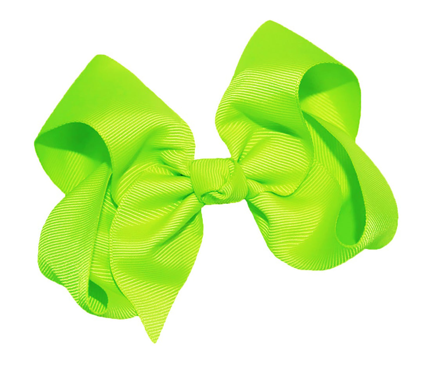 WD2U Girls 4" Solid Grosgrain Ribbon Boutique Hair Bow Alligator Clip