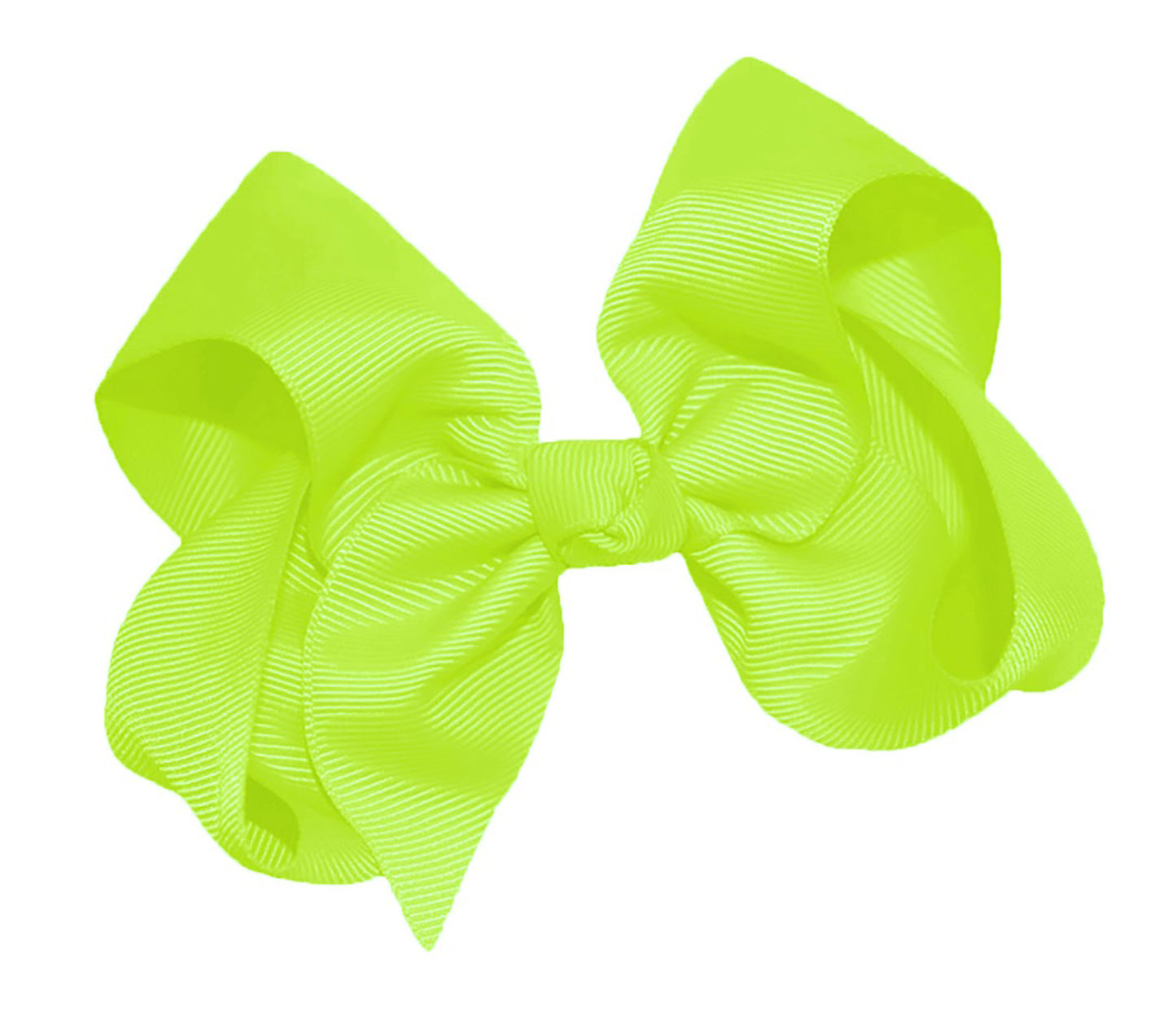 WD2U Girls 4" Solid Grosgrain Ribbon Boutique Hair Bow Alligator Clip