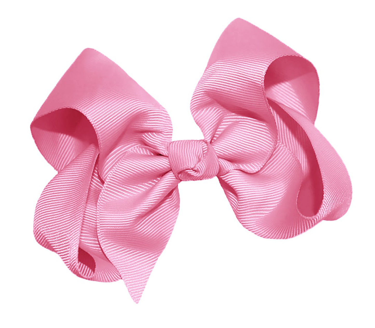 WD2U Girls 4" Solid Grosgrain Ribbon Boutique Hair Bow Alligator Clip