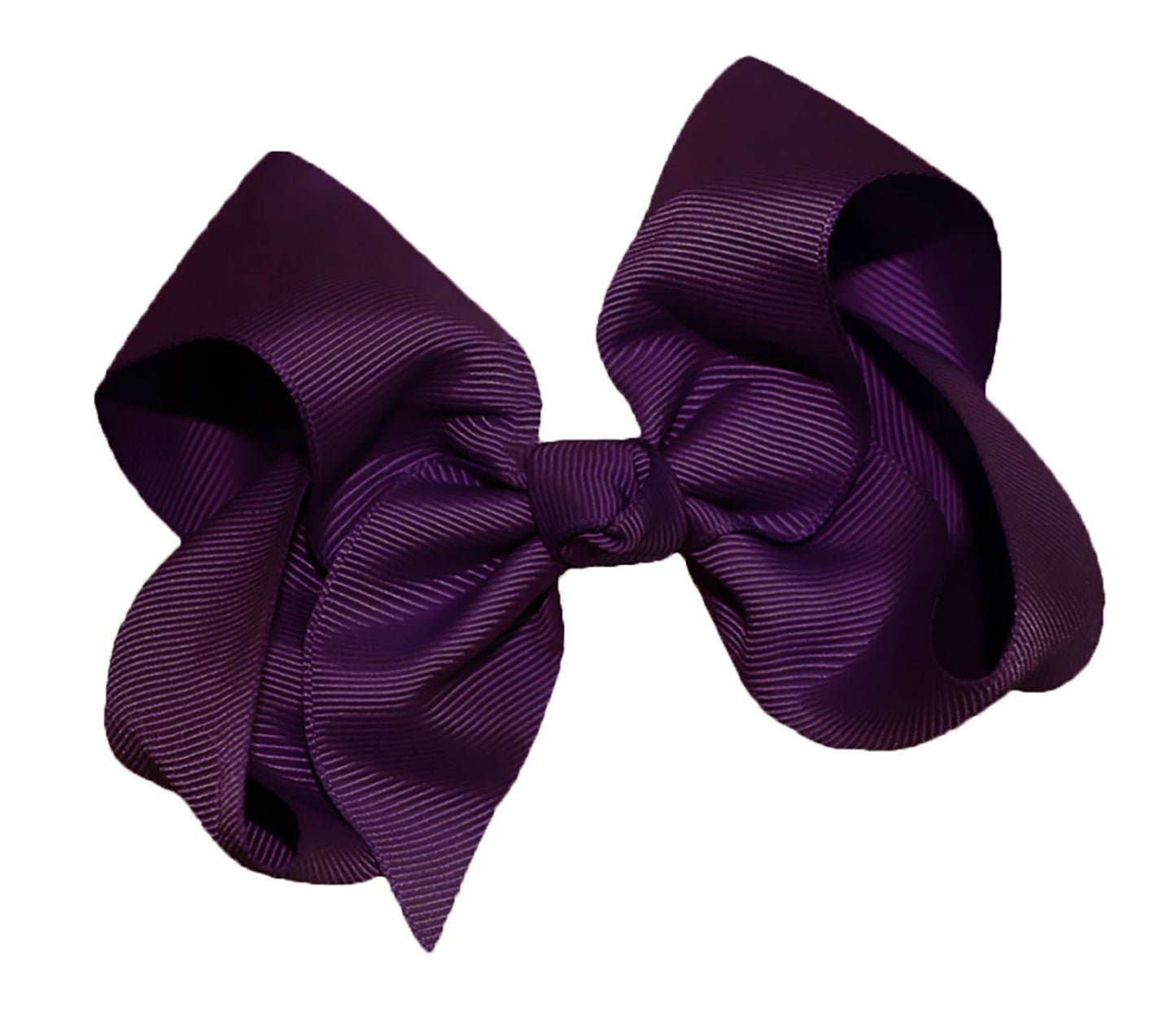 WD2U Girls 4" Solid Grosgrain Ribbon Boutique Hair Bow Alligator Clip
