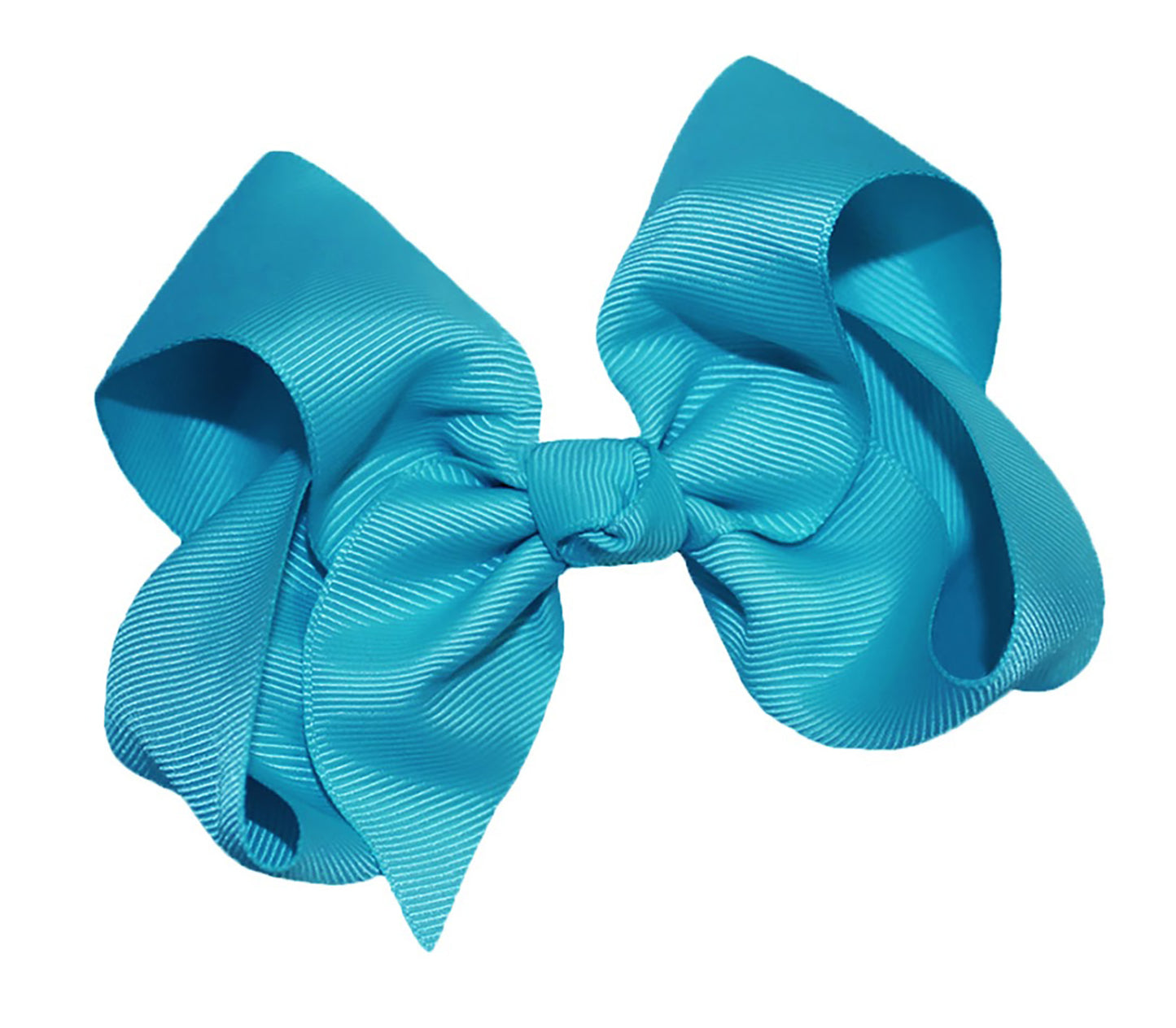 WD2U Girls 4" Solid Grosgrain Ribbon Boutique Hair Bow Alligator Clip