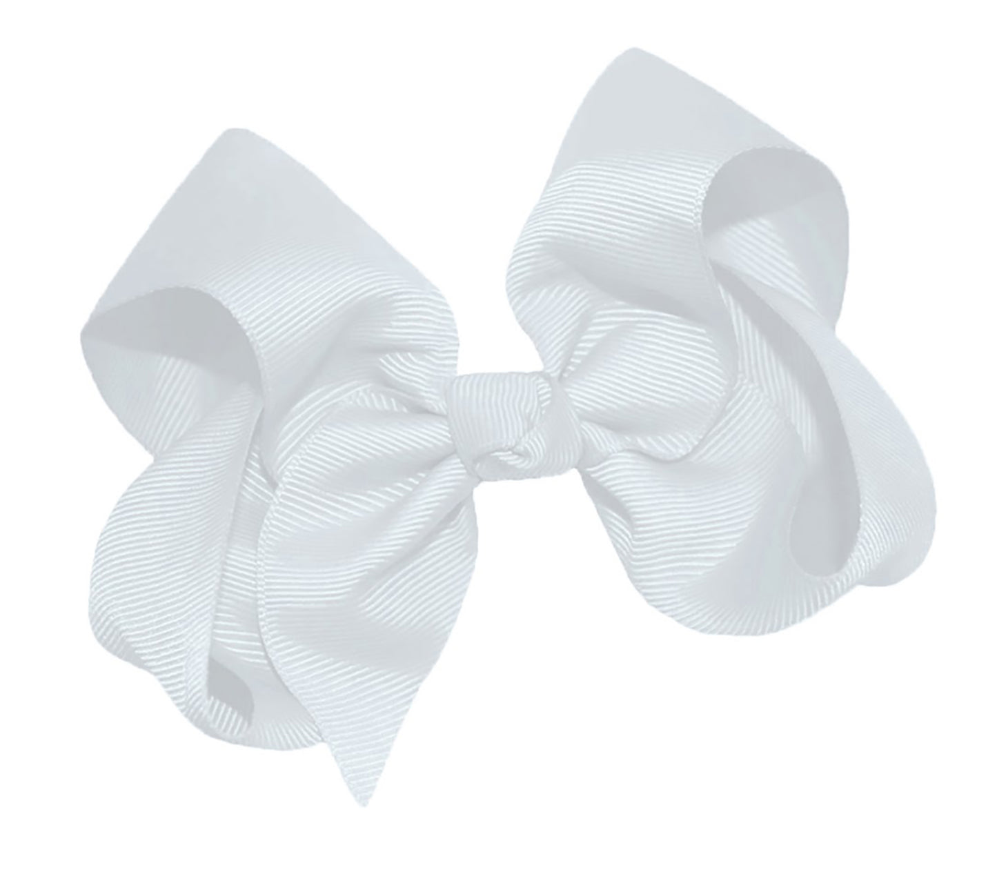 WD2U Girls 4" Solid Grosgrain Ribbon Boutique Hair Bow Alligator Clip