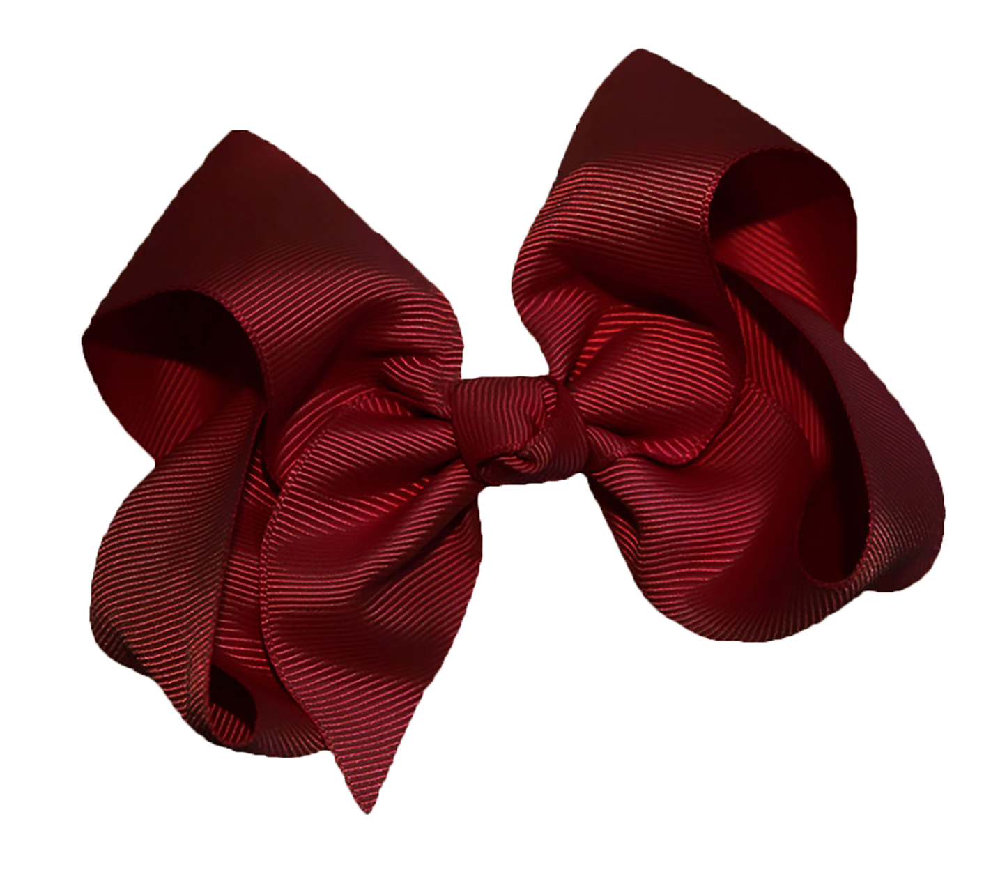 WD2U Girls 4" Solid Grosgrain Ribbon Boutique Hair Bow French Clip Barrette