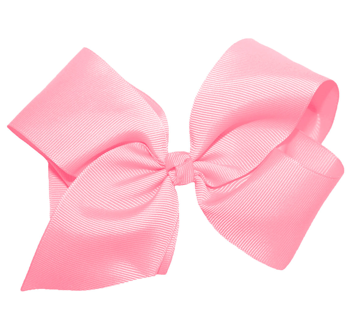 WD2U Girls Large 6" Grosgrain Knotted Hair Bow French Clip Barrette