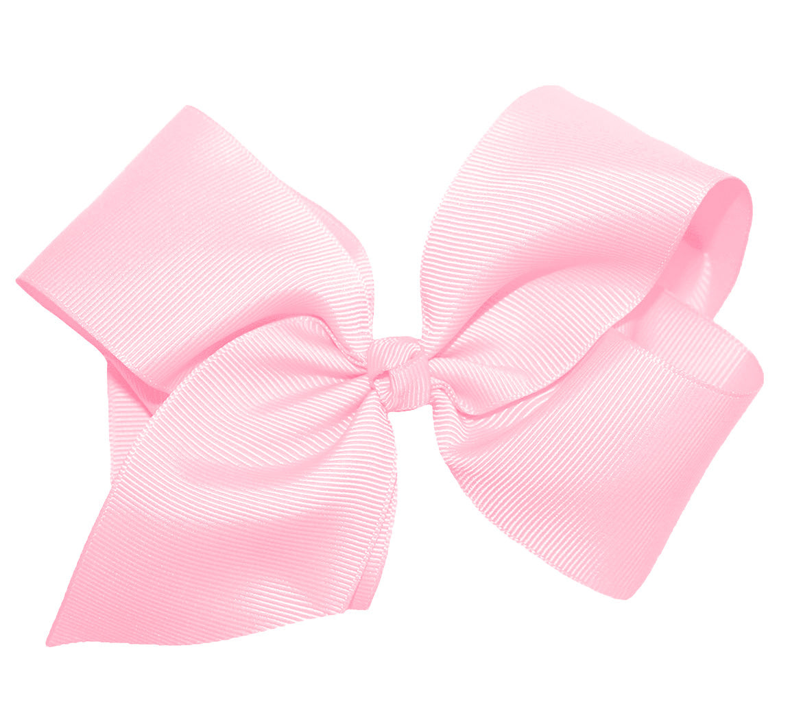 WD2U Girls Large 6" Grosgrain Knotted Hair Bow French Clip Barrette