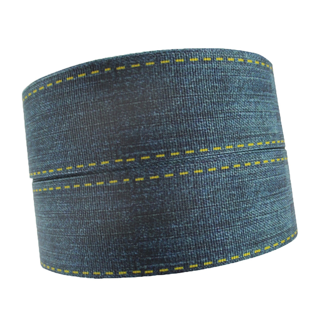 1.5 38mm Blue Denim Grosgrain Ribbon DIY Hair Bows Crafts – The Bow Room