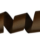 5 Yards Solid Brown Grosgrain Ribbon Yardage DIY Crafts Bows USA