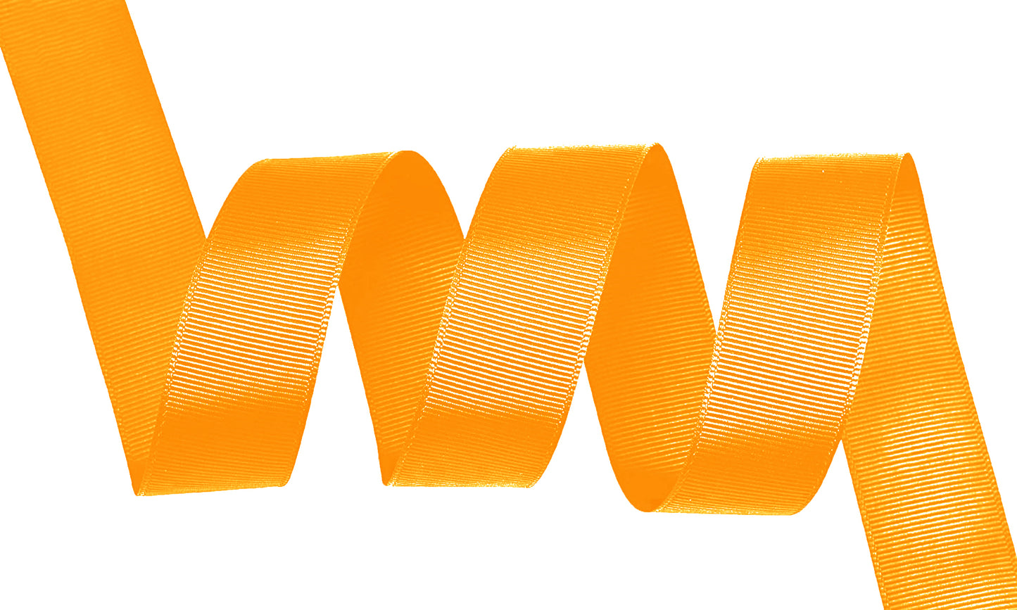 5 Yards Solid Mustard Yellow Grosgrain Ribbon DIY Crafts Bows USA