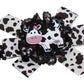 WD2U Baby Girls 4.5" Daisy Holstein Milk Cow Farm Girl Hair Bow Stretch Headband