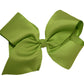 WD2U Girls Large 6" Grosgrain Knotted Hair Bow French Clip Barrette