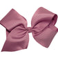 WD2U Girls Large 6" Grosgrain Knotted Hair Bow French Clip Barrette