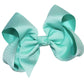 WD2U Girls 4" Solid Grosgrain Ribbon Boutique Hair Bow French Clip Barrette