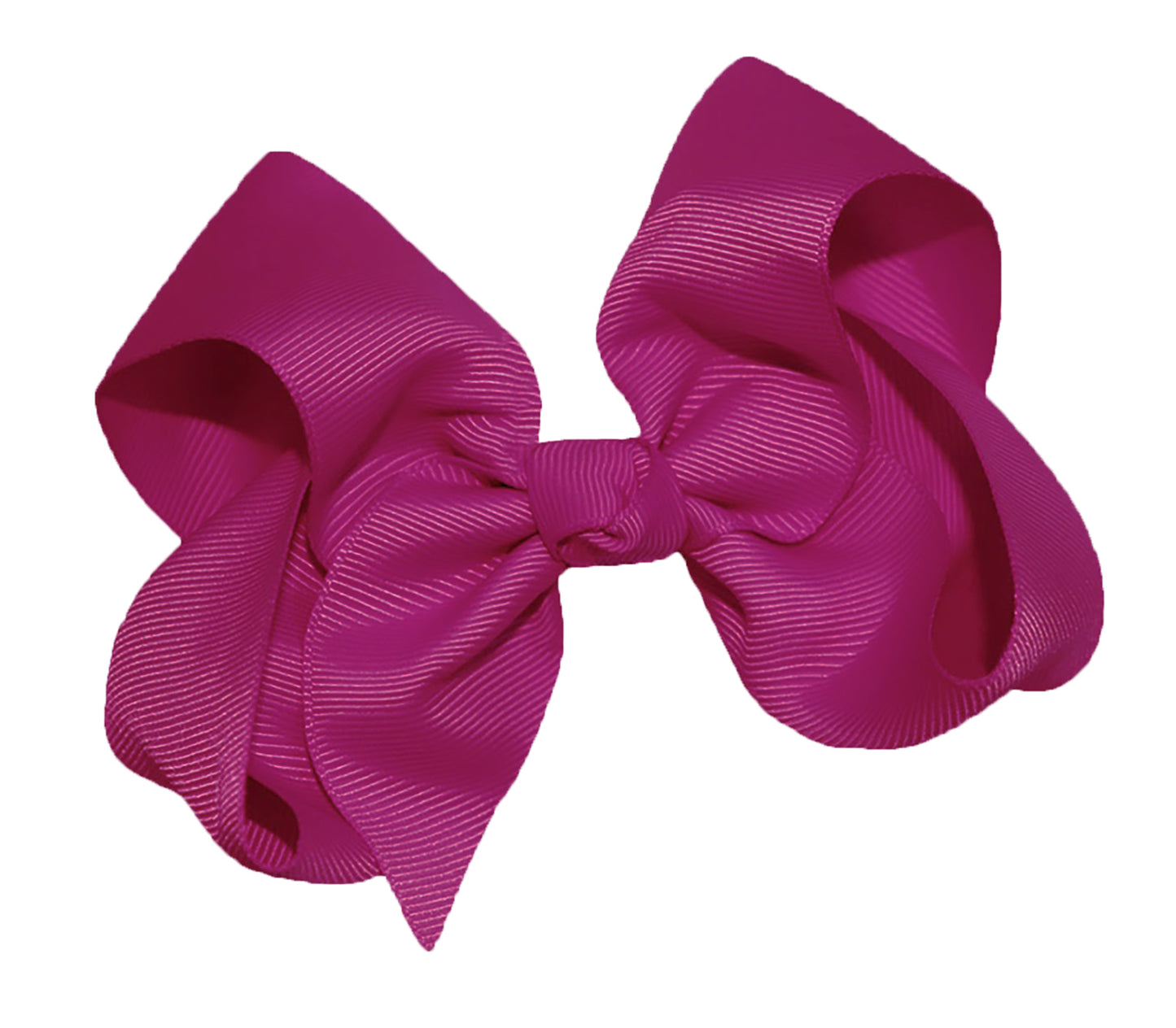 WD2U Girls 4" Solid Grosgrain Ribbon Boutique Hair Bow French Clip Barrette