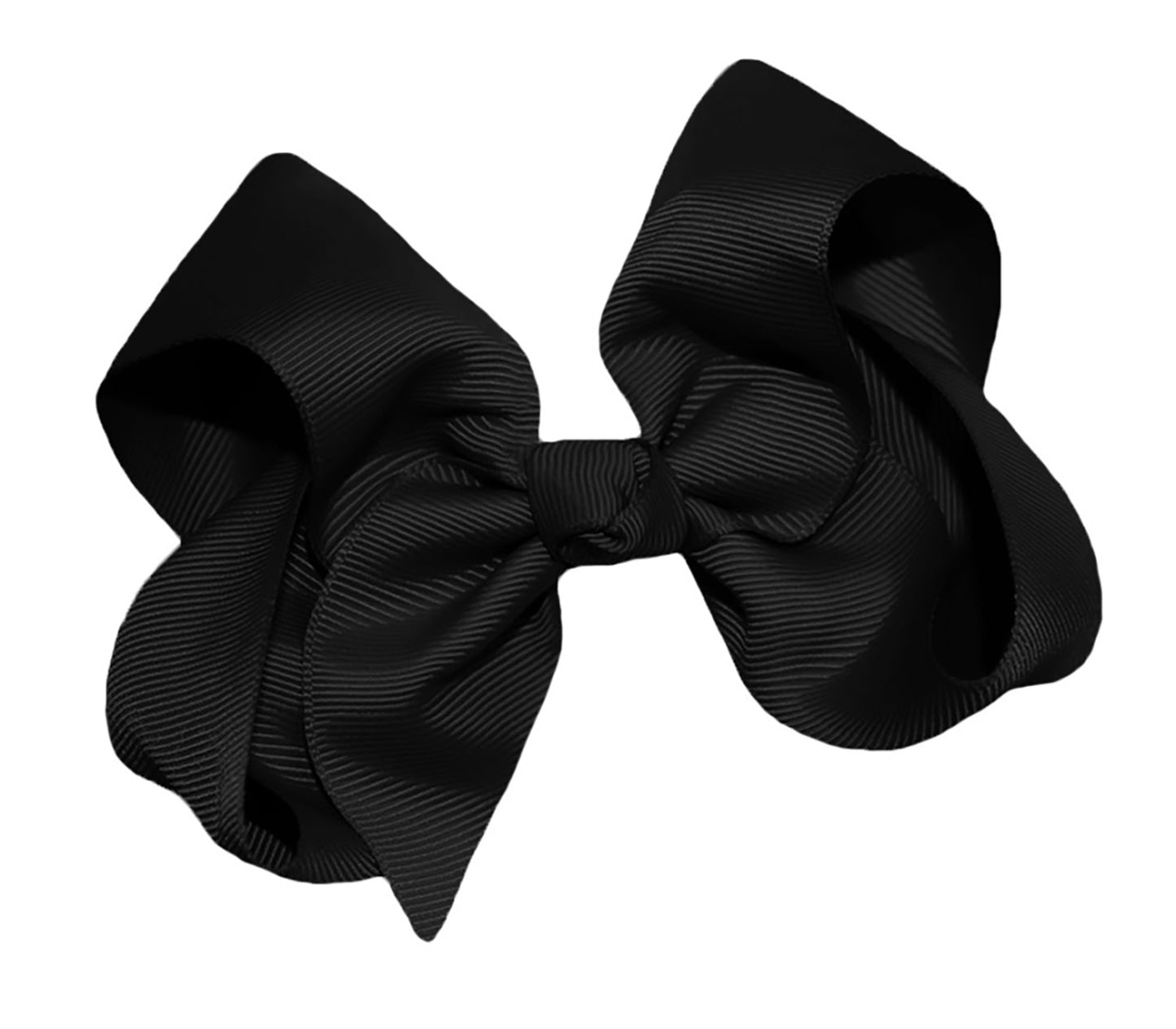 WD2U Girls 4" Solid Grosgrain Ribbon Boutique Hair Bow French Clip Barrette