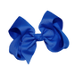 WD2U Girls 4" Solid Grosgrain Ribbon Boutique Hair Bow French Clip Barrette