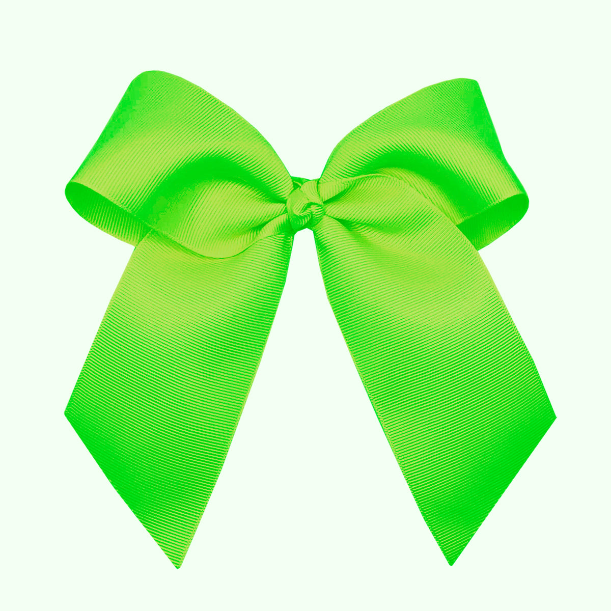 WD2U Girls Large 6" Grosgrain Knotted Hair Bow with Tails Alligator Clip
