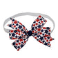 WD2U Baby Girls Assorted 4.5" July 4th Red White Blue Grosgrain Hair Bow Stretch Headband