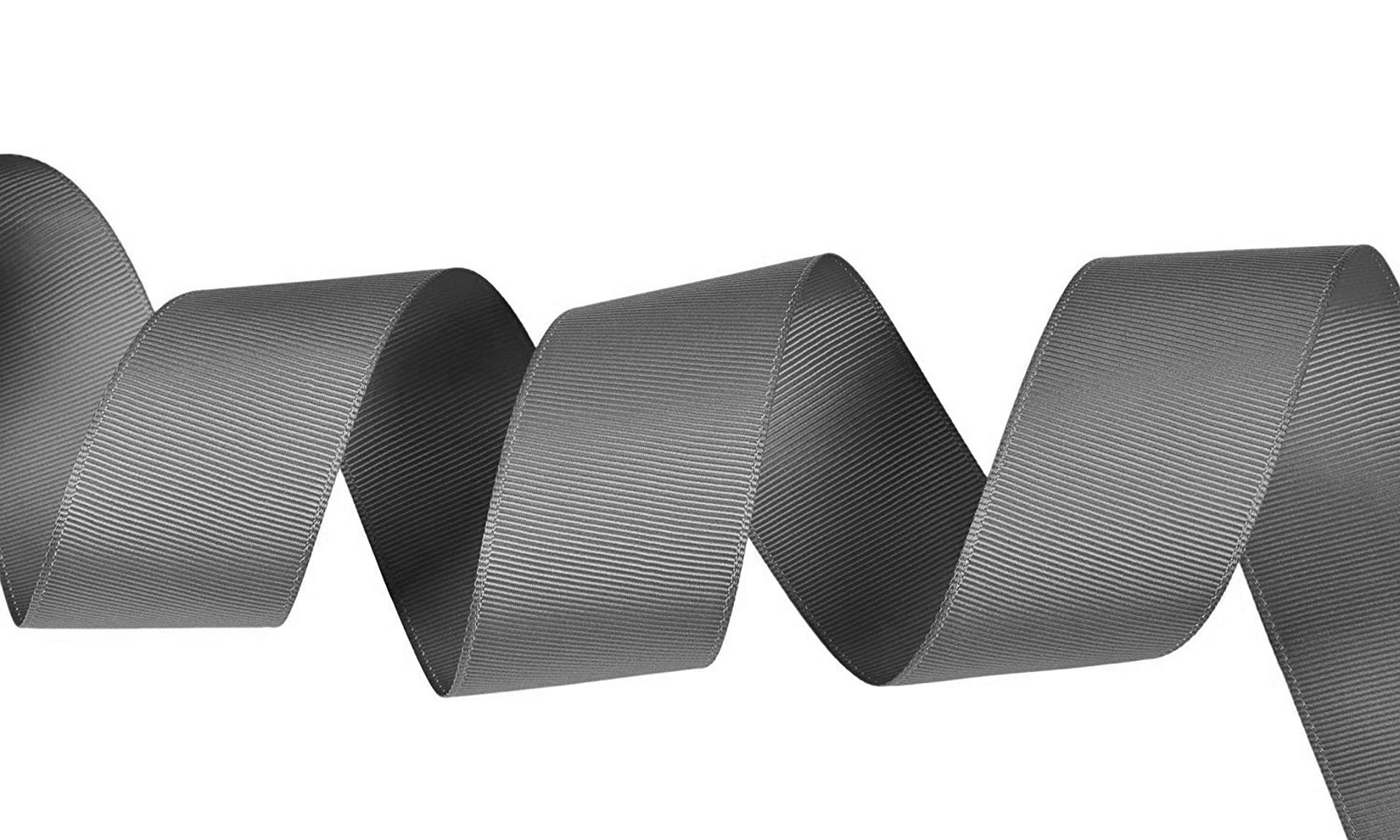 5 Yards Solid Metal Grey Gray Grosgrain Ribbon Yardage DIY Crafts Bows –  The Bow Room