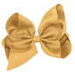 WD2U Girls 6" Classic Style Large Boutique Grosgrain Hair Bow Alligator Clip