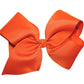 WD2U Girls Large 6" Grosgrain Knotted Hair Bow French Clip Barrette