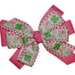 WD2U Girls Too Cute to Pinch St Patricks Day Shamrock Hair Bow French Clip Barre