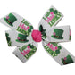 WD2U Girls 4.5" Little Miss Lucky St Patricks Day Green Hair Bow French Clip