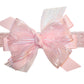 WD2U Girls 4" Perfectly Pink Easter Flower Girl Hair Bow Stretch Headband