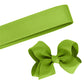 5 Yards Solid Apple Green Ribbon Yardage DIY Crafts Bows Décor USA