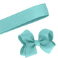5 Yards Solid Aqua Blue Grosgrain Ribbon Yardage DIY Crafts Bows Décor USA