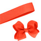 5 Yards Solid Autumn Orange Grosgrain Ribbon Yardage DIY Crafts Bows USA