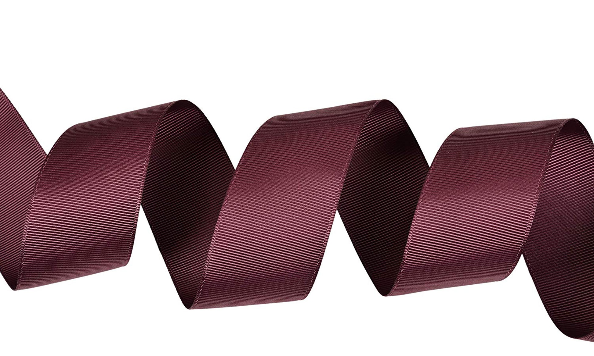5 Yards Solid Burgundy Maroon Grosgrain Ribbon Yardage DIY Crafts Bows  Decor USA
