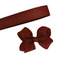 5 Yards Solid Burgundy Maroon Grosgrain Ribbon Yardage DIY Crafts Bows Décor USA