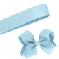 5 Yards Solid Light Blue Grosgrain Ribbon Yardage DIY Crafts Bows Décor USA